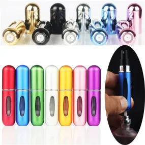 5ml 8ml Spray Bottle Perfume Bottles Refillable Rechargeable Perfumer Parfume Bottle Perfume Refill Bottle Travel Containers