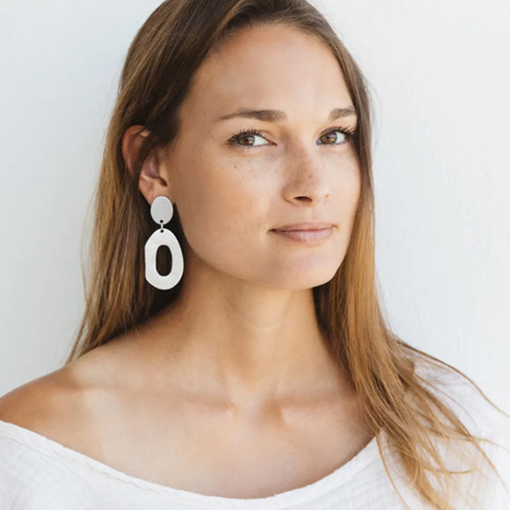 Alexa Aluminum Drop Earring