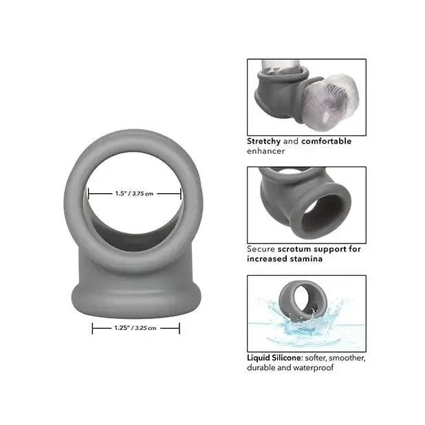 Alpha Liquid Silicone Precision Ring - Grey