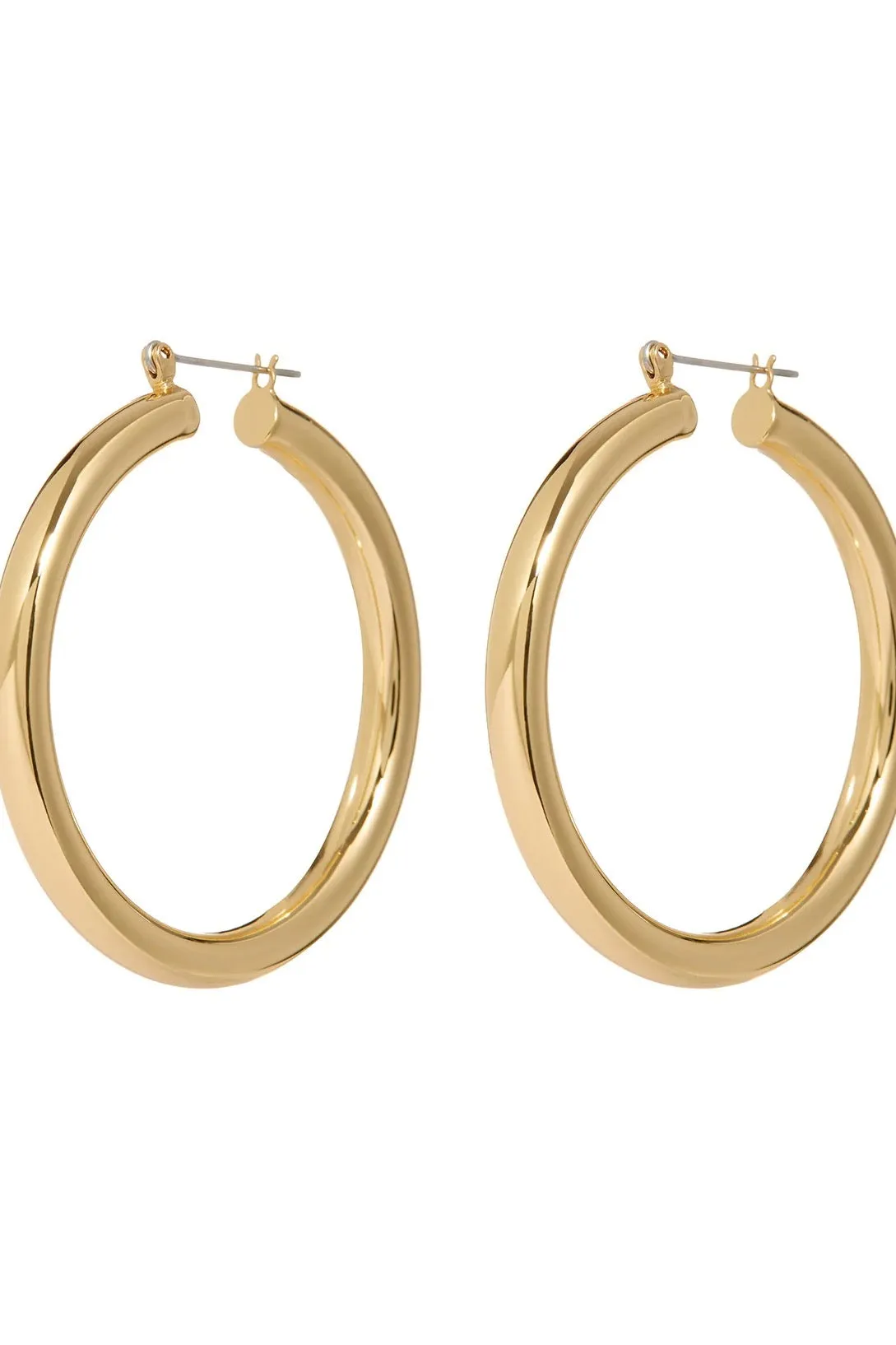 Amalfi Tube Hoops ~ Gold