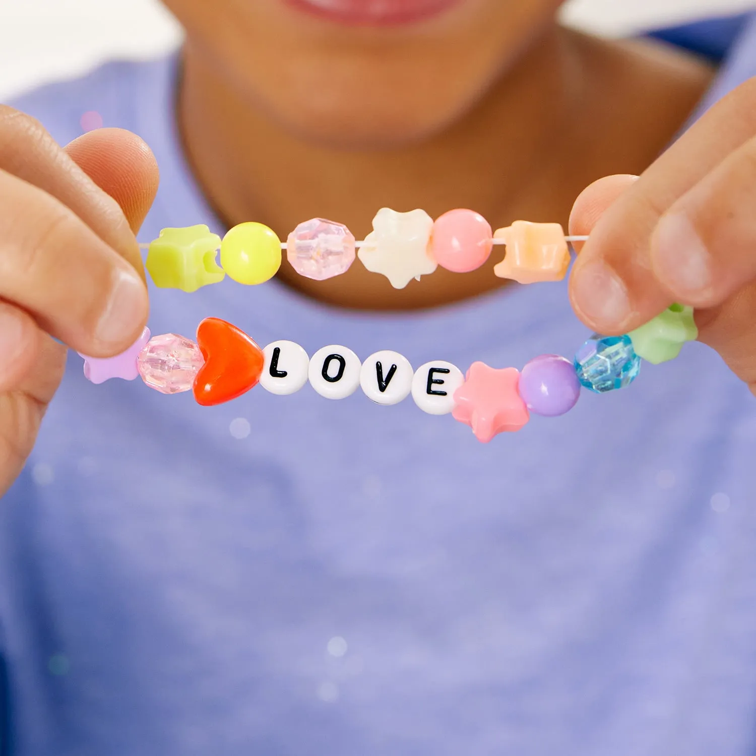 BEAD JEWELRY JAR - RAINBOW