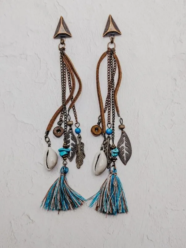 Beautiful Boho 3 Pair Earring Set