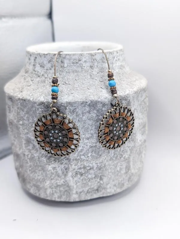 Beautiful Boho 3 Pair Earring Set