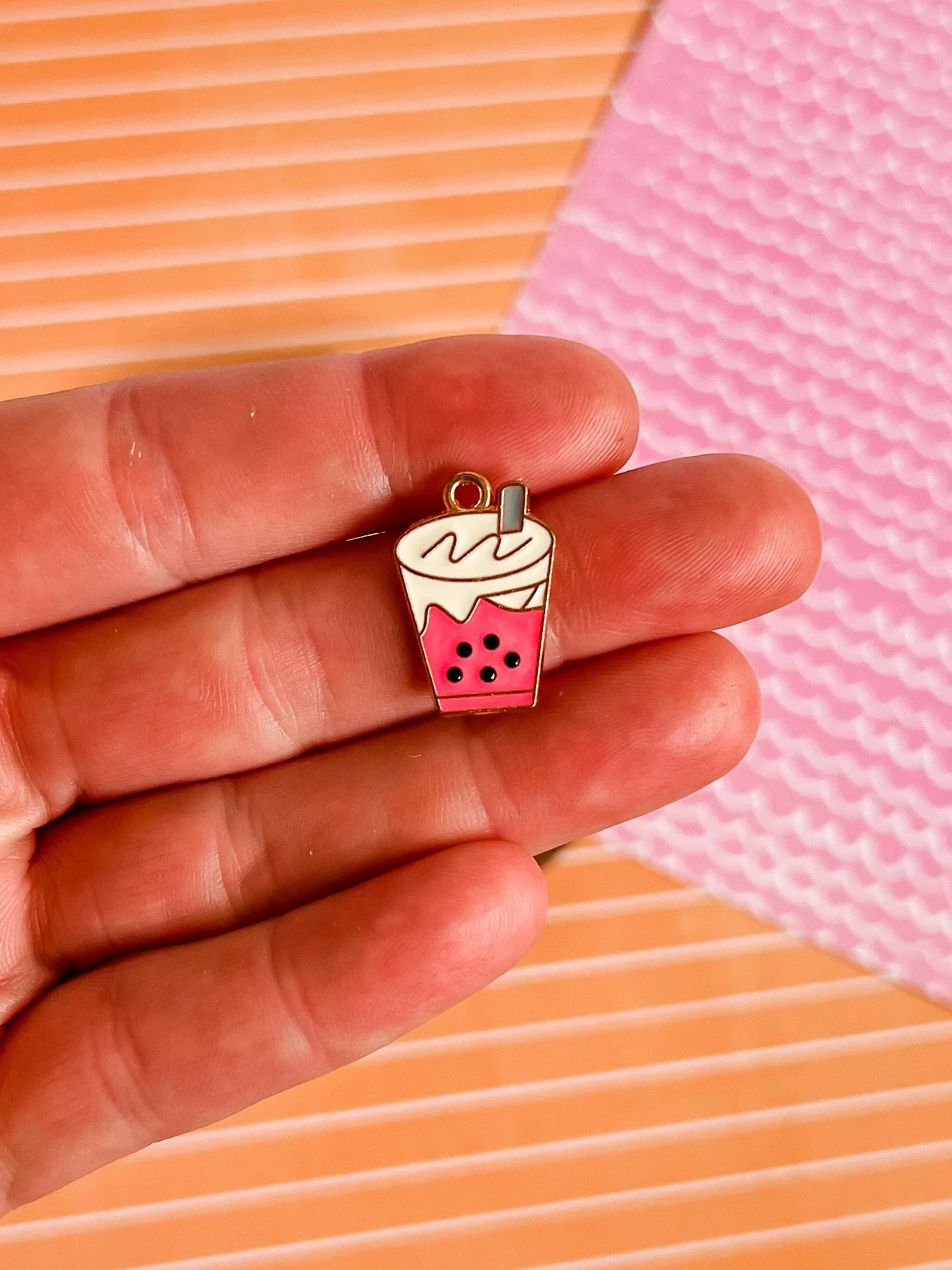 Boba Necklace and Earrings