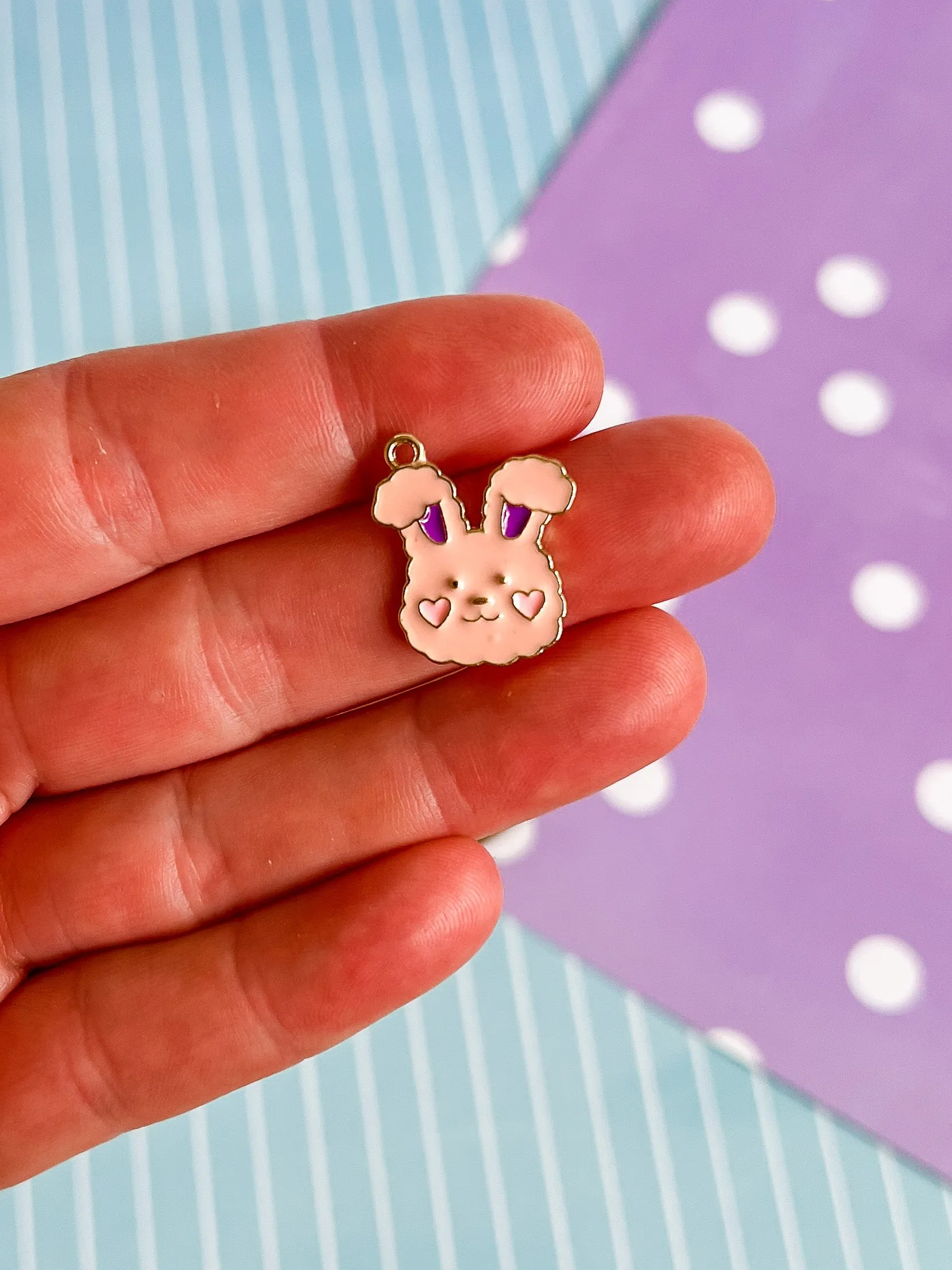 Buns the Bunny Necklace and Earrings