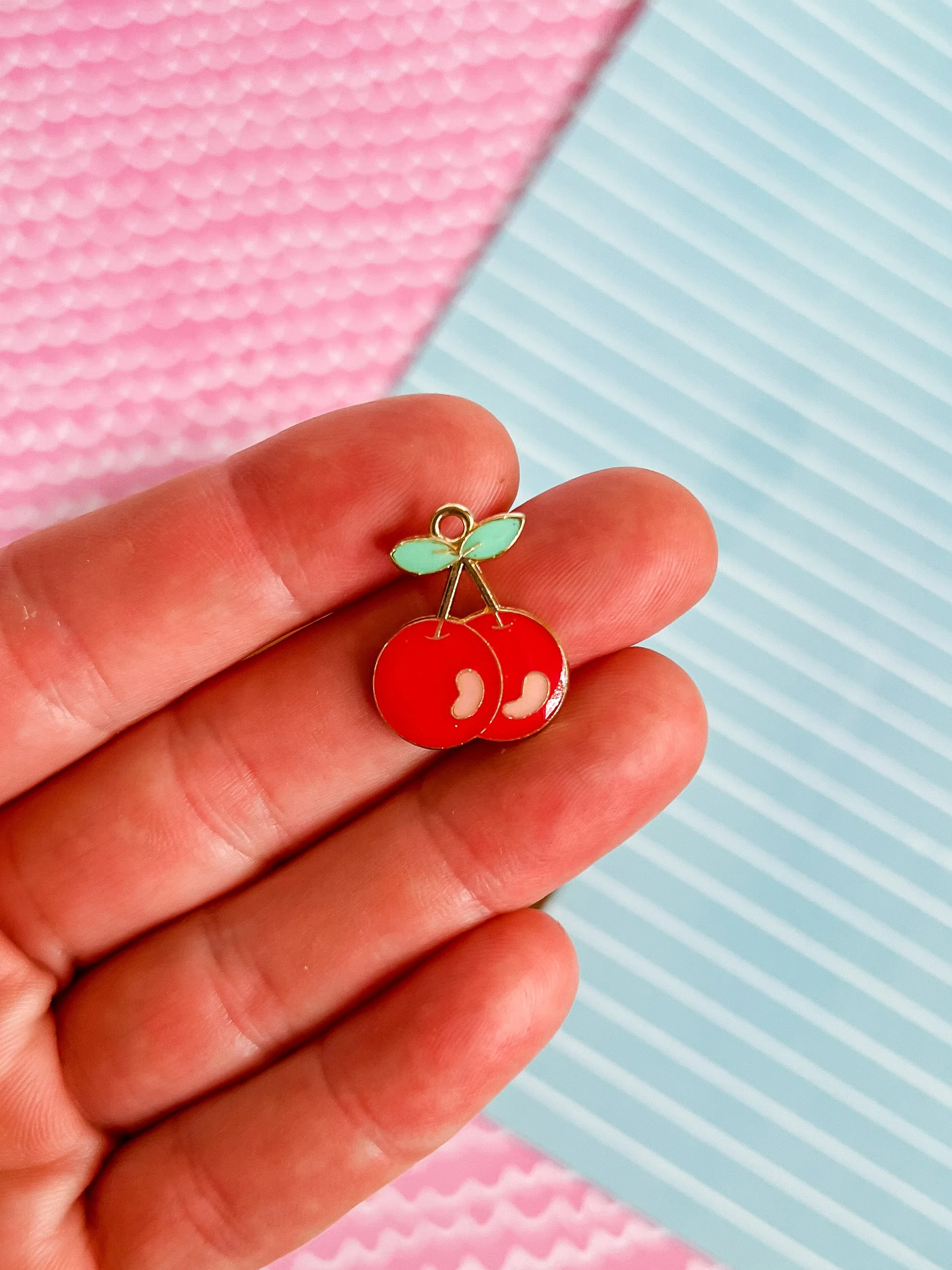 Cherries Jubilee Necklace and Earrings