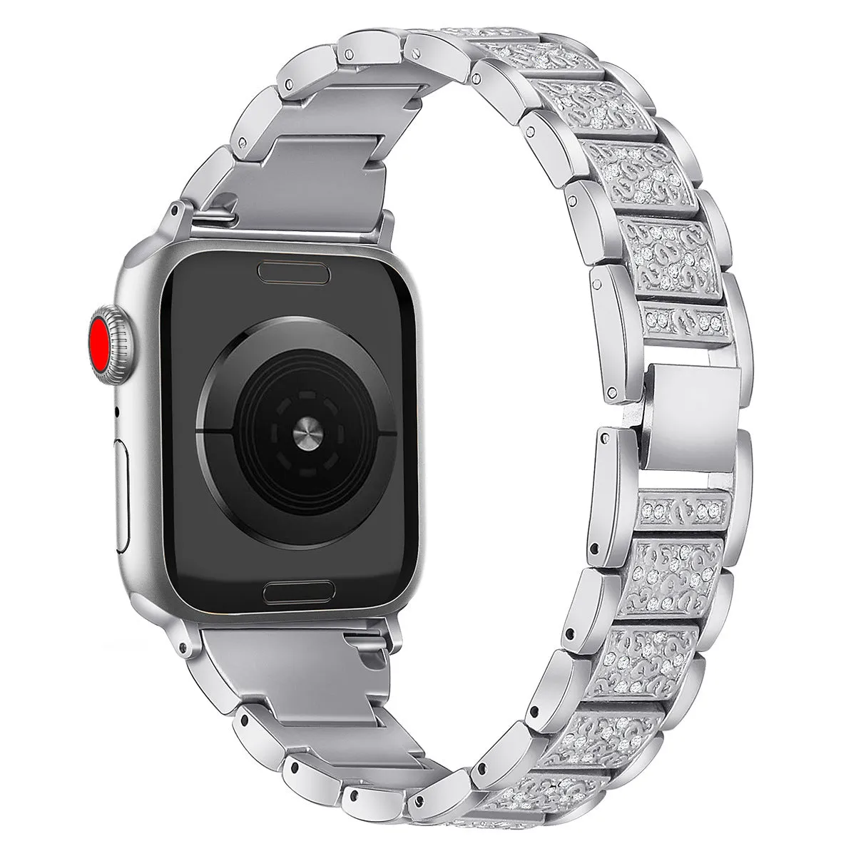 Dressy S-Block Metal Band for Apple Watch 38/40/4mm & 42/44/45mm