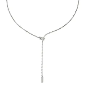 FP Aria 18ct White Gold .1ct Diamond Adjustable Slider Necklace