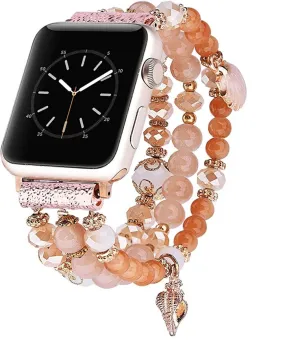 Handmade Beaded Stretchable Band for Apple Watch-Assorted Styles