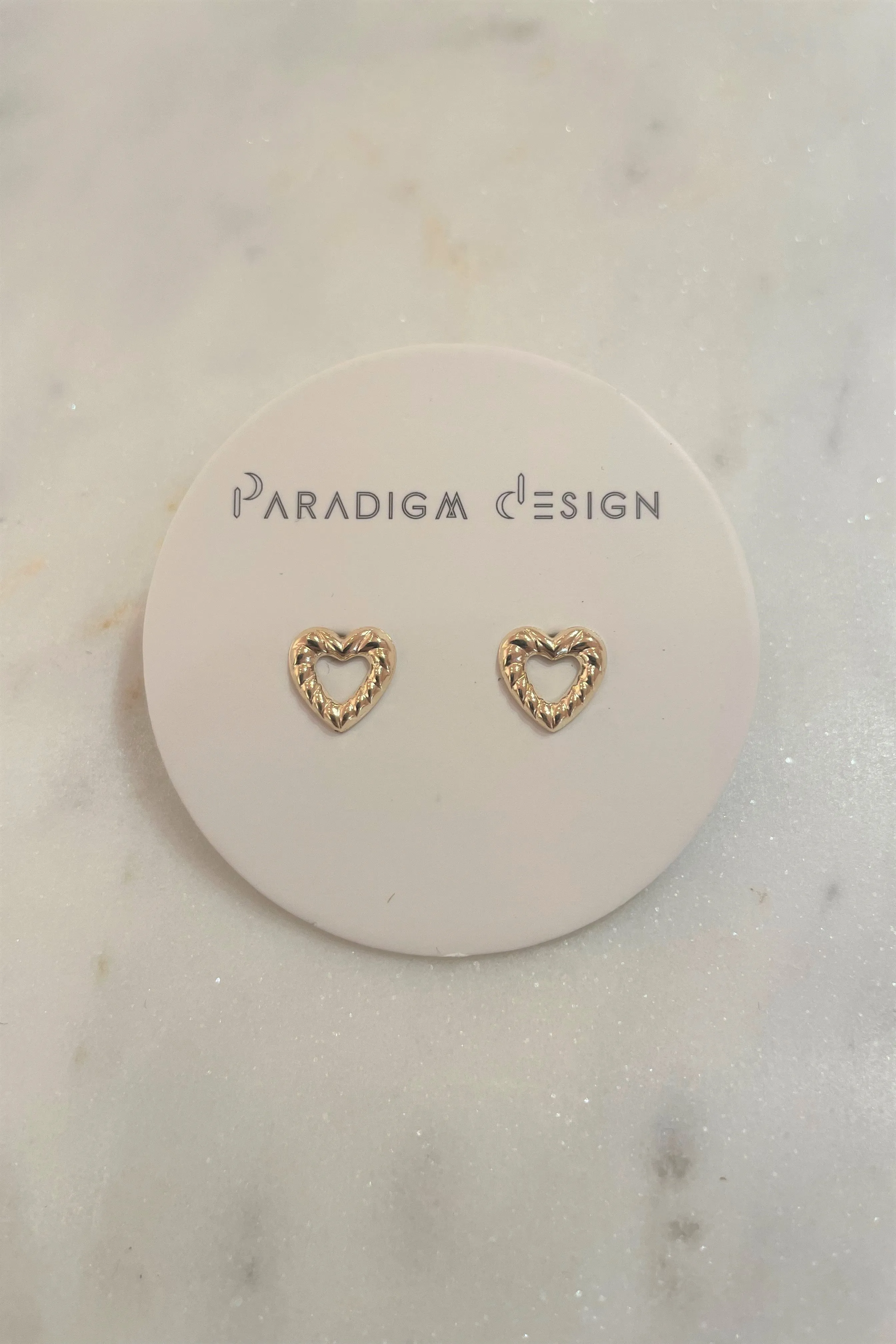 New Love Studs - Gold Filled