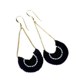 Nich Earring: Indigo