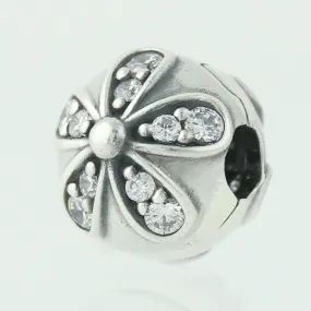 Pandora Dazzling Daisies Clip Charm #791493CZ