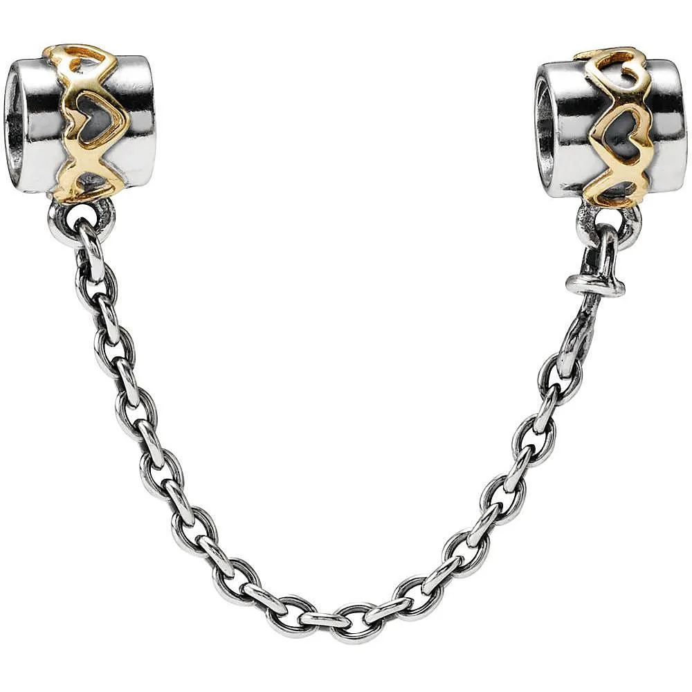 Pandora Love Heart Safety Chain #790307-05