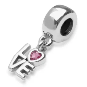 Pandora Love Pendant Charm #791253CZS