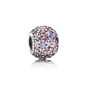 Pandora Pink sparkles pave ball charm #791261ACZMX