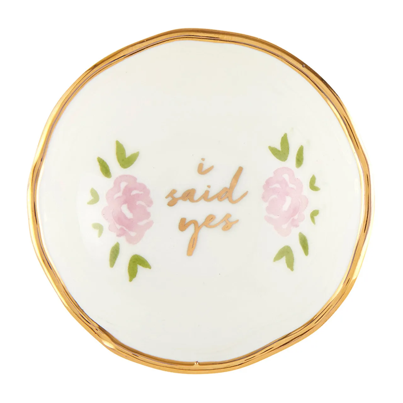 "I Said Yes" Jewelry Dish