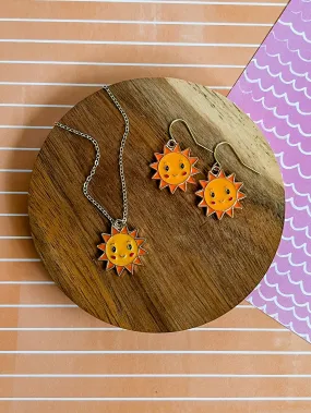 Sunny Sunshine Necklace and Earrings