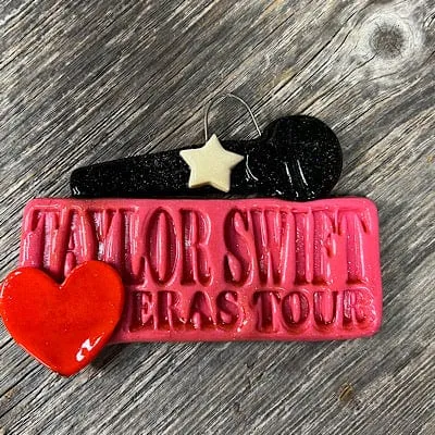 The Tour Ticket Christmas Ornament