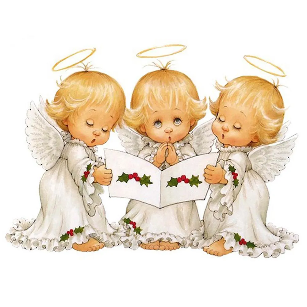 Three Little Angels DIY Diamond Painting